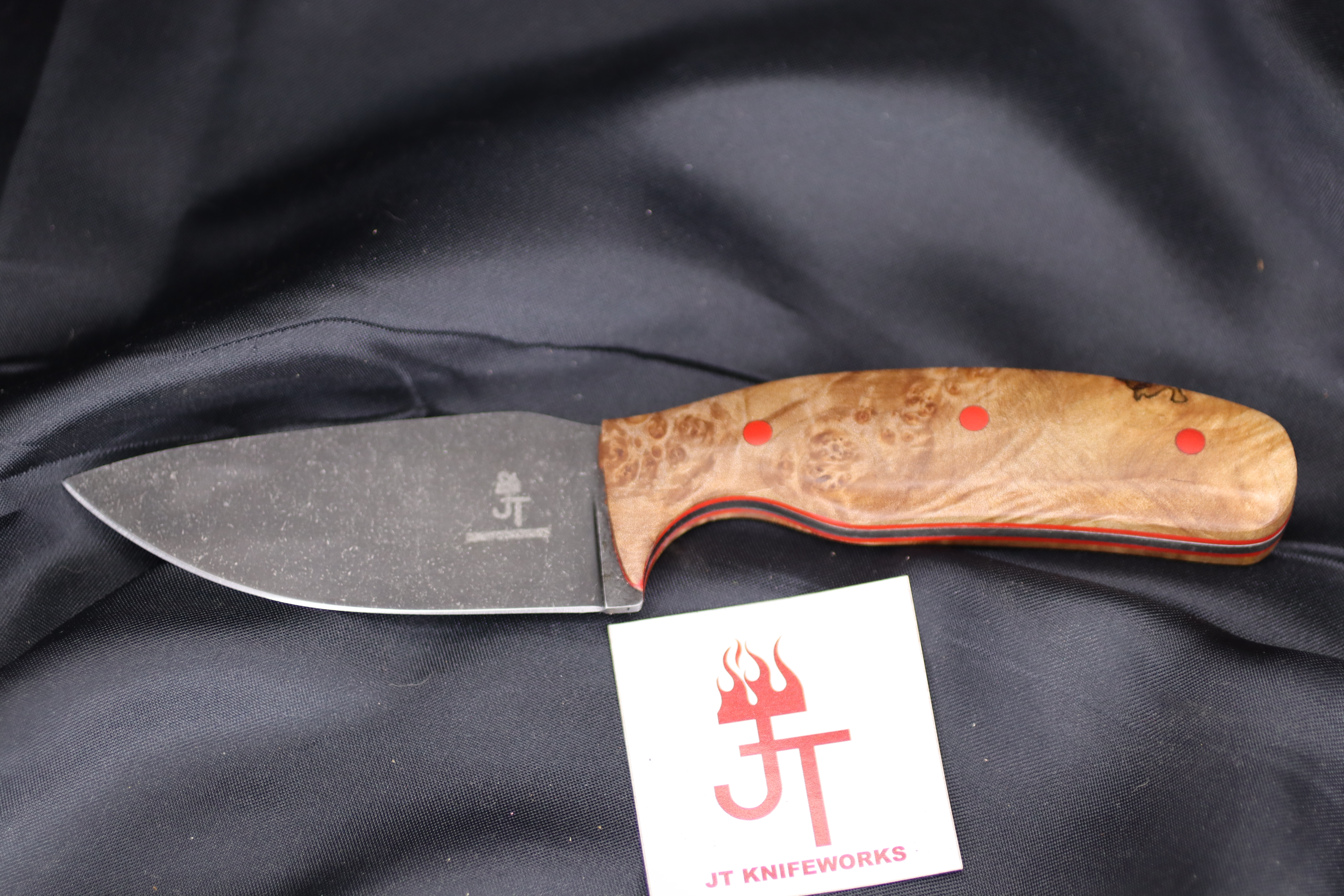 Capemaster natural burl and red